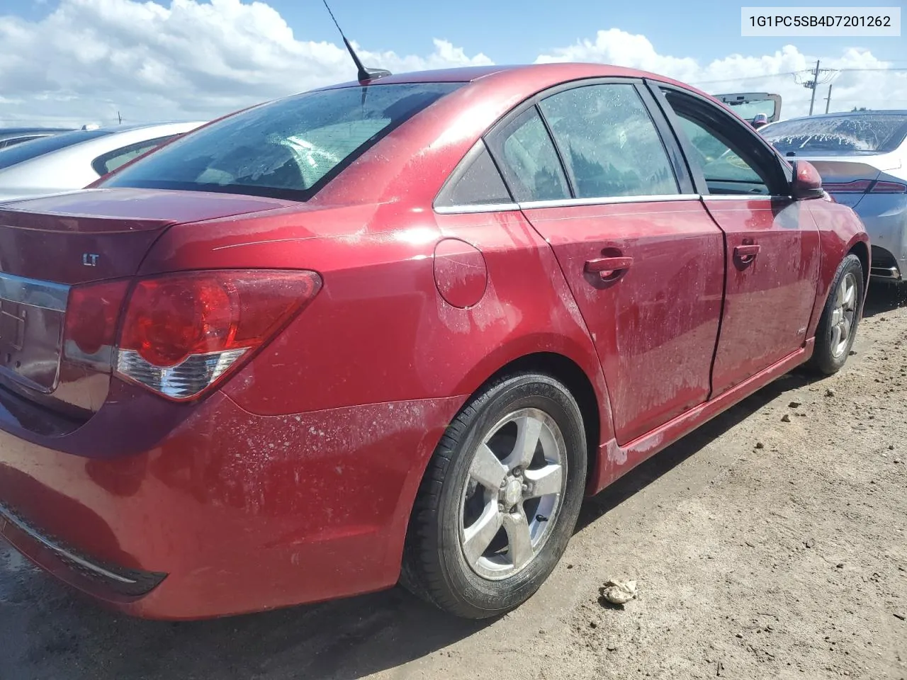 2013 Chevrolet Cruze Lt VIN: 1G1PC5SB4D7201262 Lot: 76499354