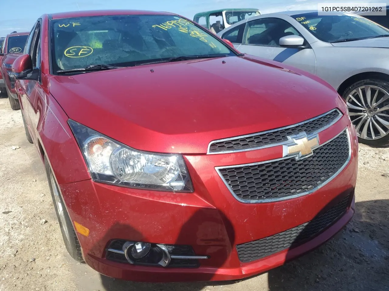 2013 Chevrolet Cruze Lt VIN: 1G1PC5SB4D7201262 Lot: 76499354