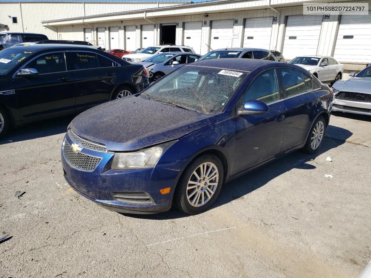 2013 Chevrolet Cruze Eco VIN: 1G1PH5SB2D7224797 Lot: 76856494