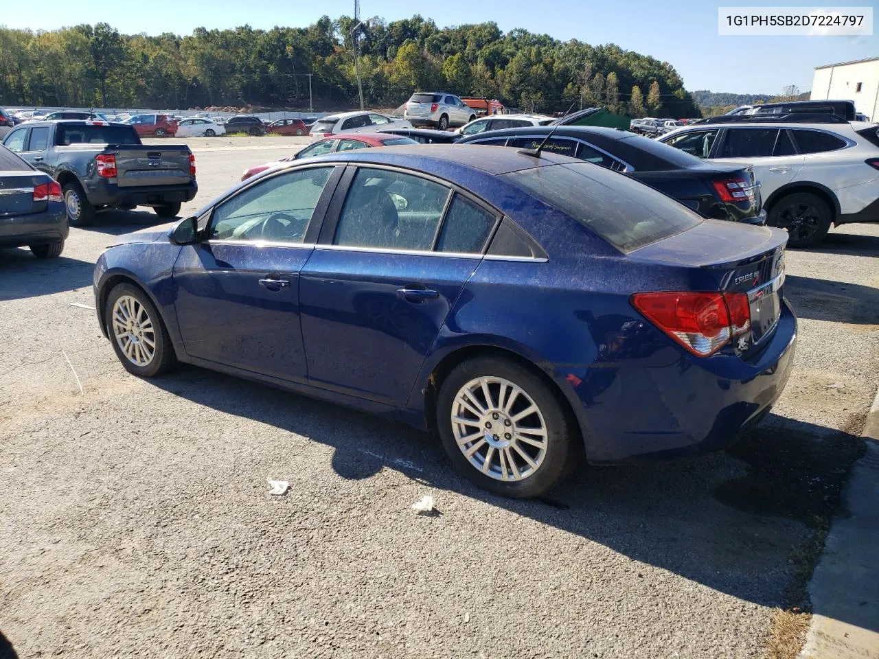 2013 Chevrolet Cruze Eco VIN: 1G1PH5SB2D7224797 Lot: 76856494