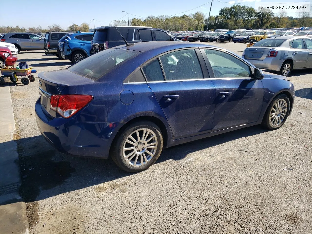 2013 Chevrolet Cruze Eco VIN: 1G1PH5SB2D7224797 Lot: 76856494