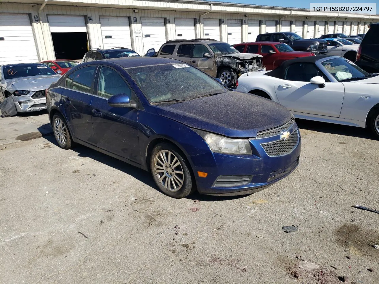 2013 Chevrolet Cruze Eco VIN: 1G1PH5SB2D7224797 Lot: 76856494