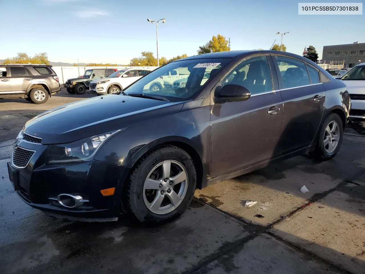 2013 Chevrolet Cruze Lt VIN: 1G1PC5SB5D7301838 Lot: 77139674