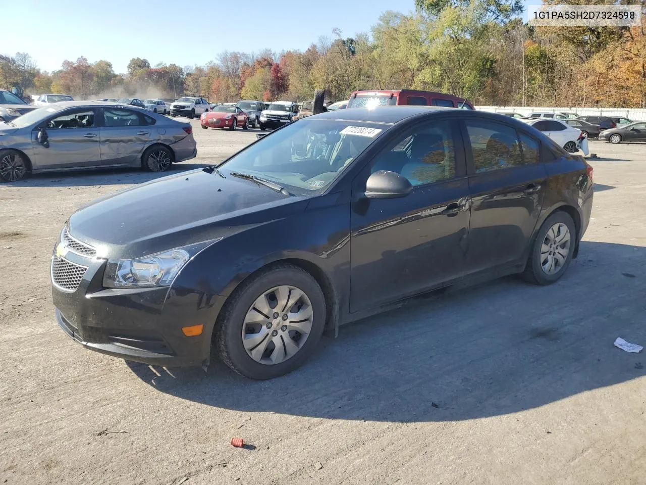 2013 Chevrolet Cruze Ls VIN: 1G1PA5SH2D7324598 Lot: 77220274