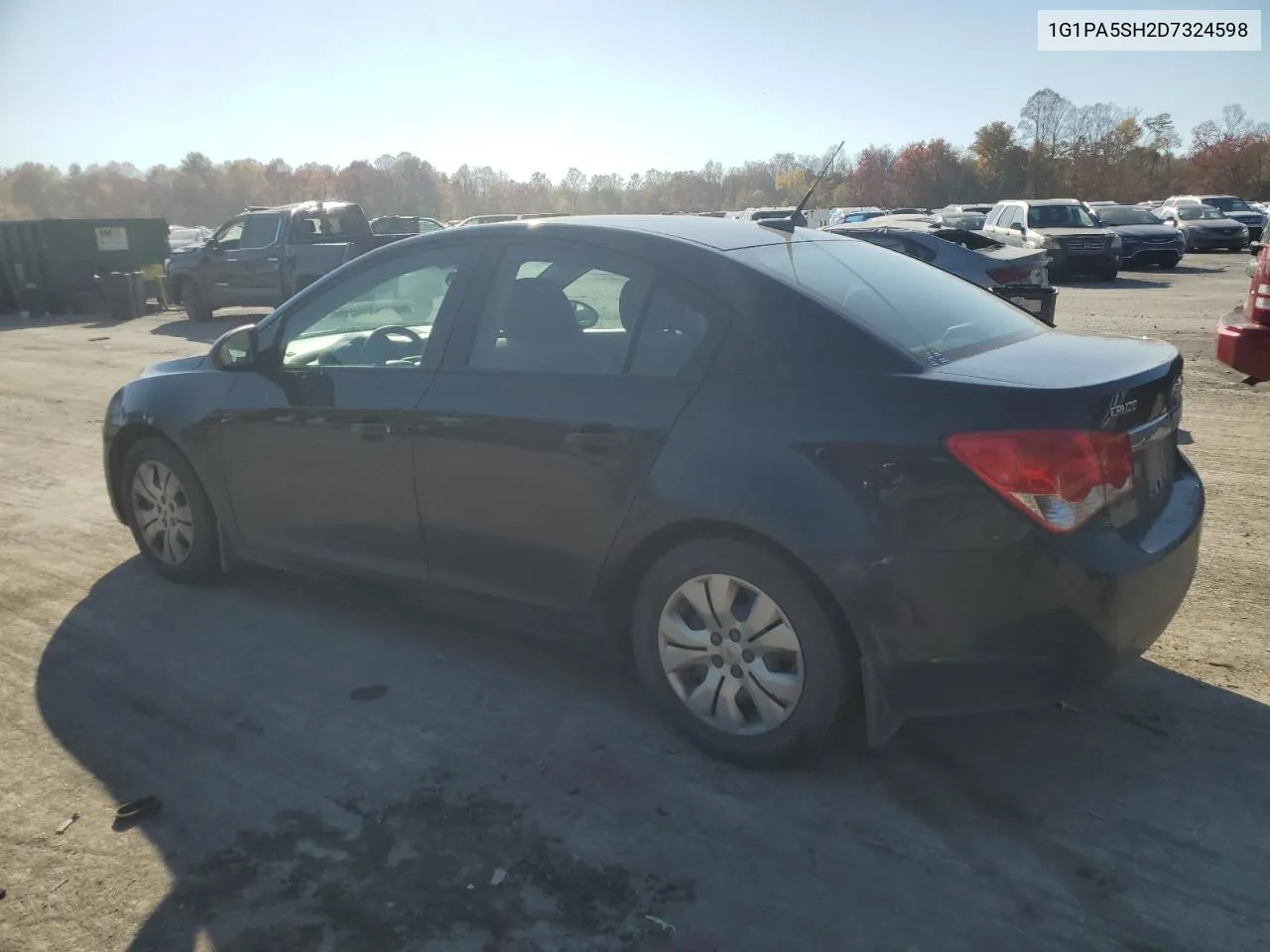 2013 Chevrolet Cruze Ls VIN: 1G1PA5SH2D7324598 Lot: 77220274