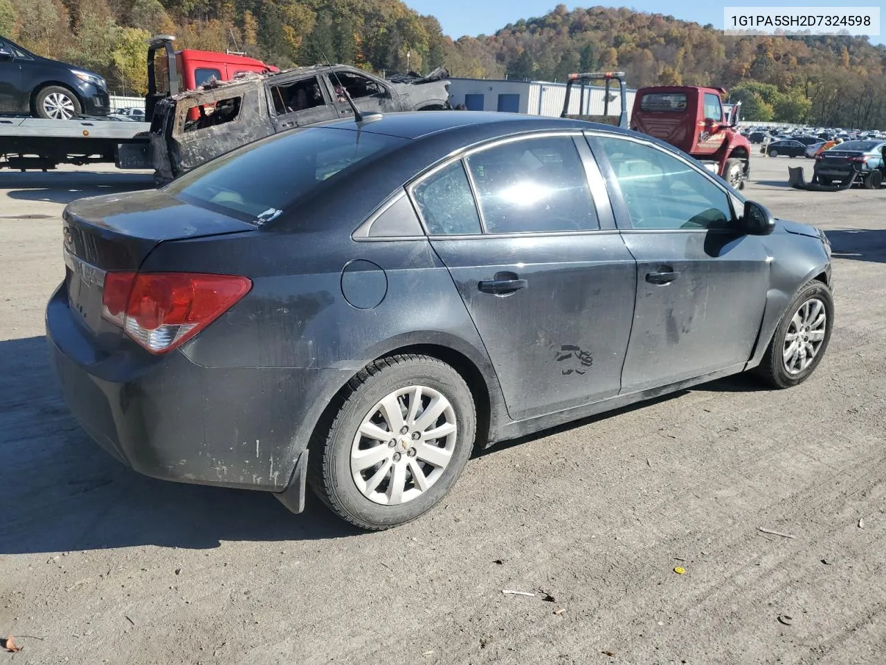 2013 Chevrolet Cruze Ls VIN: 1G1PA5SH2D7324598 Lot: 77220274