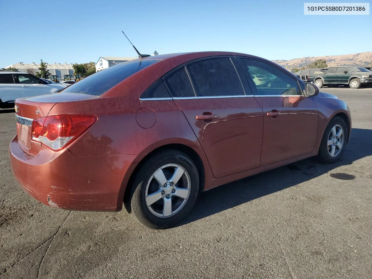 2013 Chevrolet Cruze Lt VIN: 1G1PC5SB0D7201386 Lot: 77253074