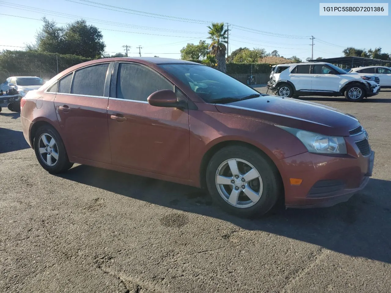 2013 Chevrolet Cruze Lt VIN: 1G1PC5SB0D7201386 Lot: 77253074