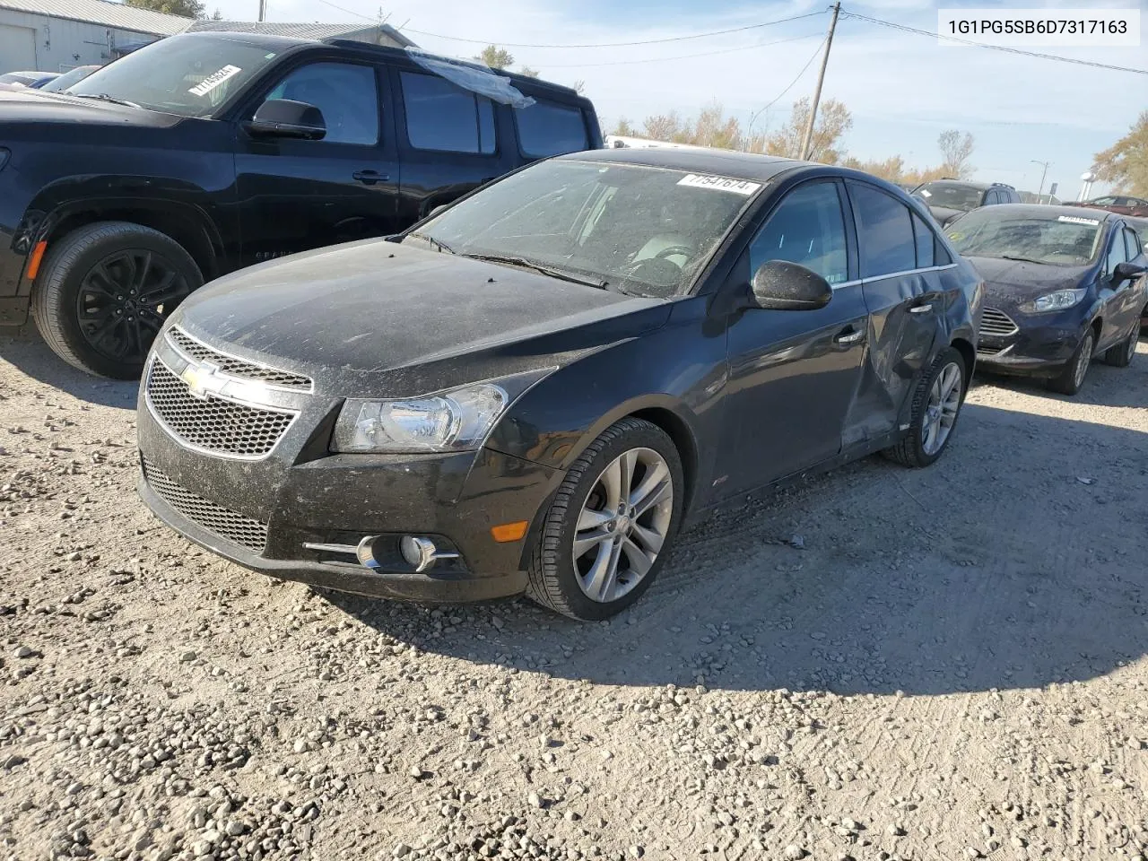 2013 Chevrolet Cruze Ltz VIN: 1G1PG5SB6D7317163 Lot: 77547674