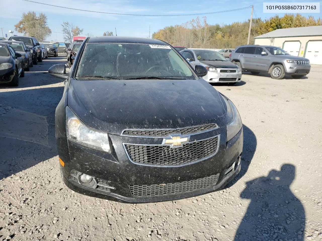 2013 Chevrolet Cruze Ltz VIN: 1G1PG5SB6D7317163 Lot: 77547674