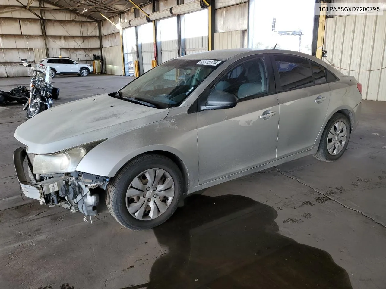 2013 Chevrolet Cruze Ls VIN: 1G1PA5SGXD7200795 Lot: 77745234