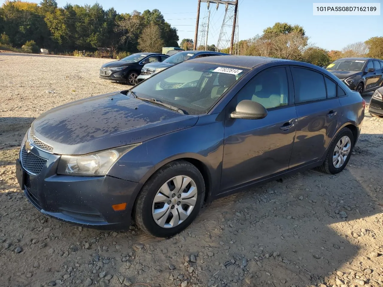 2013 Chevrolet Cruze Ls VIN: 1G1PA5SG8D7162189 Lot: 77822814