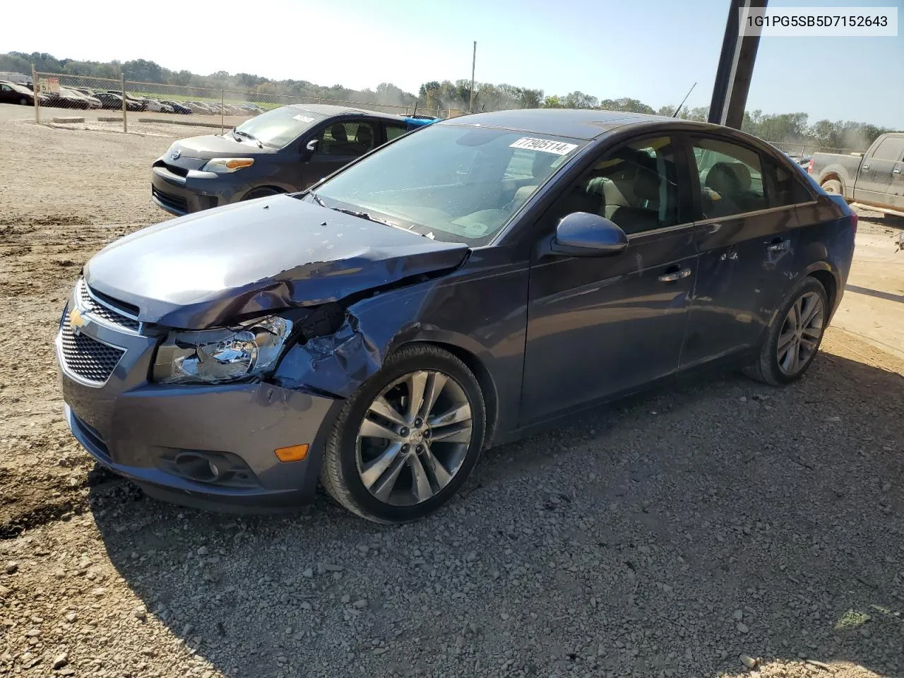 2013 Chevrolet Cruze Ltz VIN: 1G1PG5SB5D7152643 Lot: 77905114