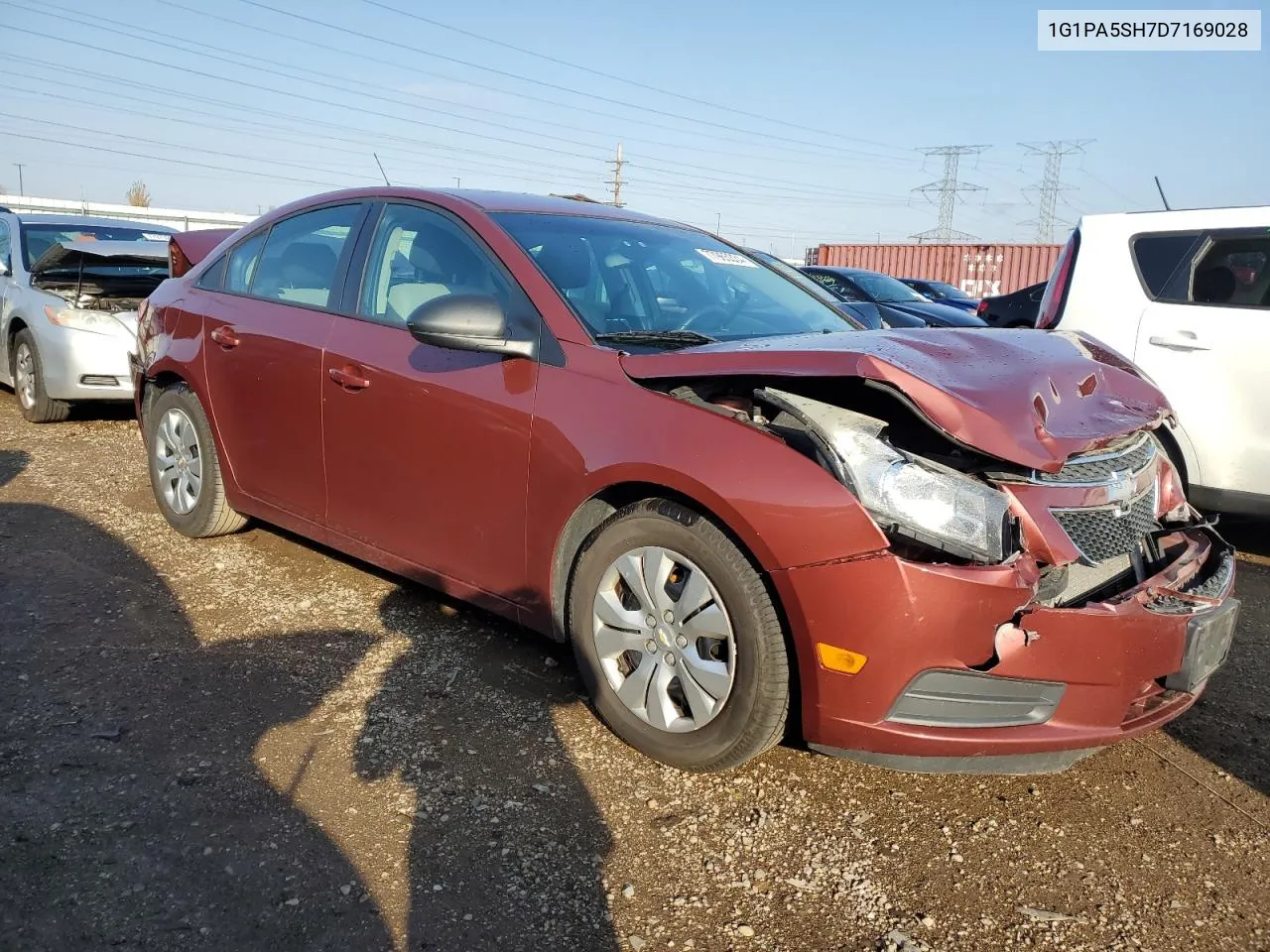 2013 Chevrolet Cruze Ls VIN: 1G1PA5SH7D7169028 Lot: 77965334