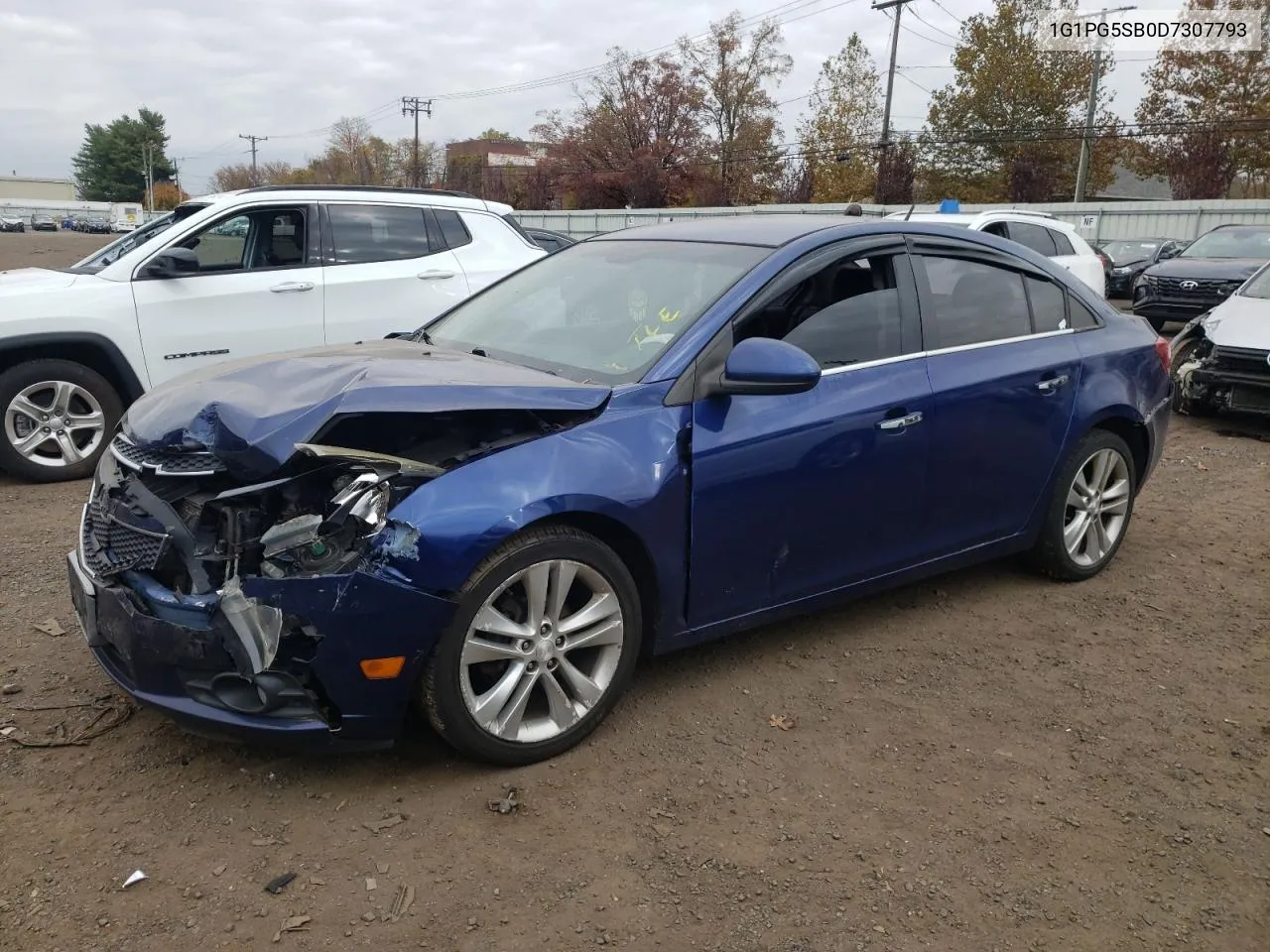 2013 Chevrolet Cruze Ltz VIN: 1G1PG5SB0D7307793 Lot: 78074184