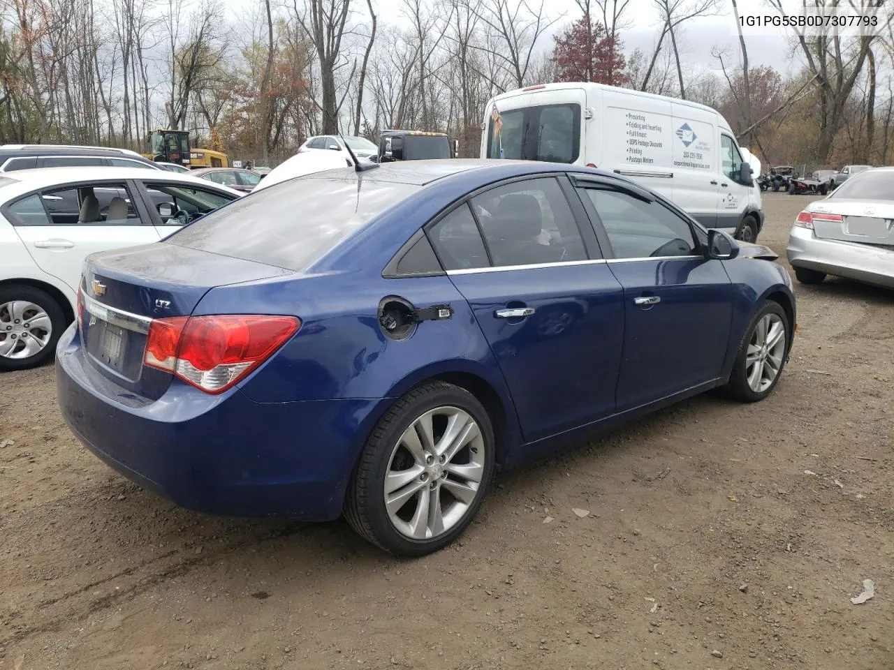 2013 Chevrolet Cruze Ltz VIN: 1G1PG5SB0D7307793 Lot: 78074184