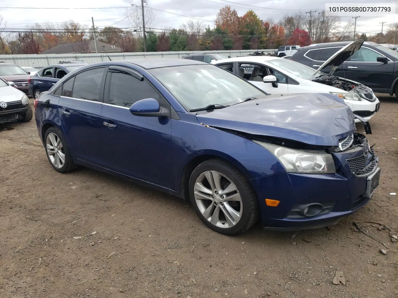 2013 Chevrolet Cruze Ltz VIN: 1G1PG5SB0D7307793 Lot: 78074184