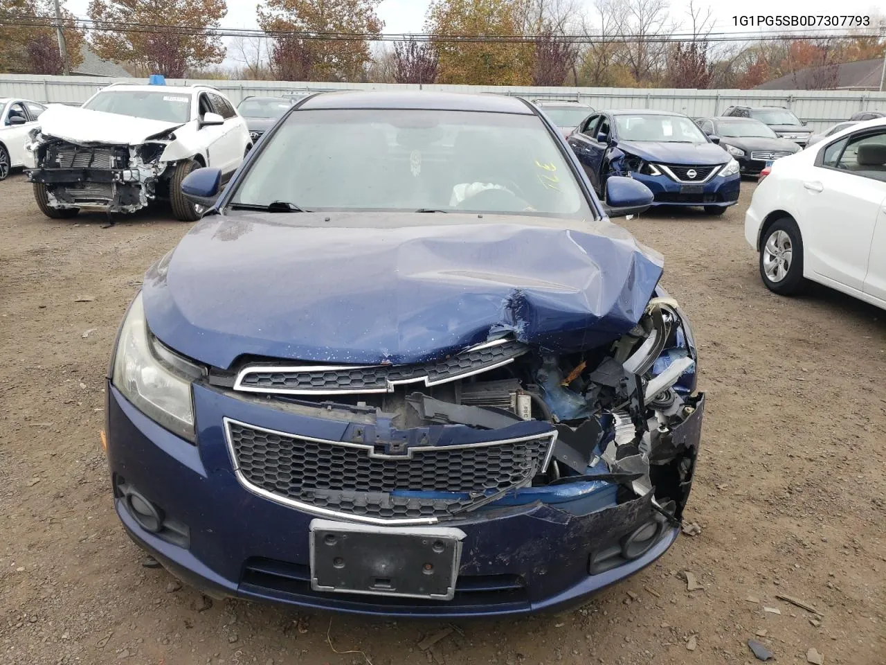 2013 Chevrolet Cruze Ltz VIN: 1G1PG5SB0D7307793 Lot: 78074184