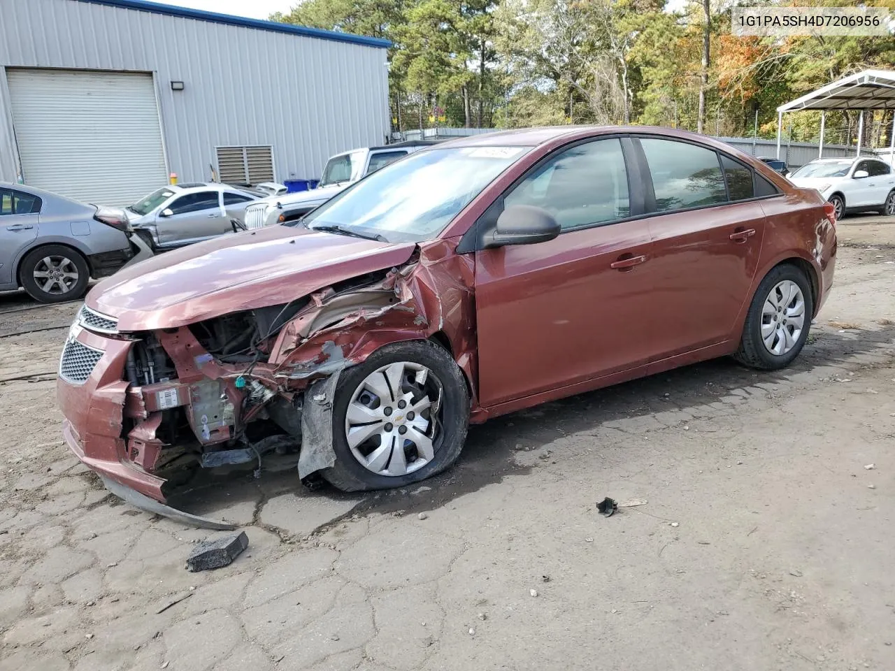 2013 Chevrolet Cruze Ls VIN: 1G1PA5SH4D7206956 Lot: 78462894