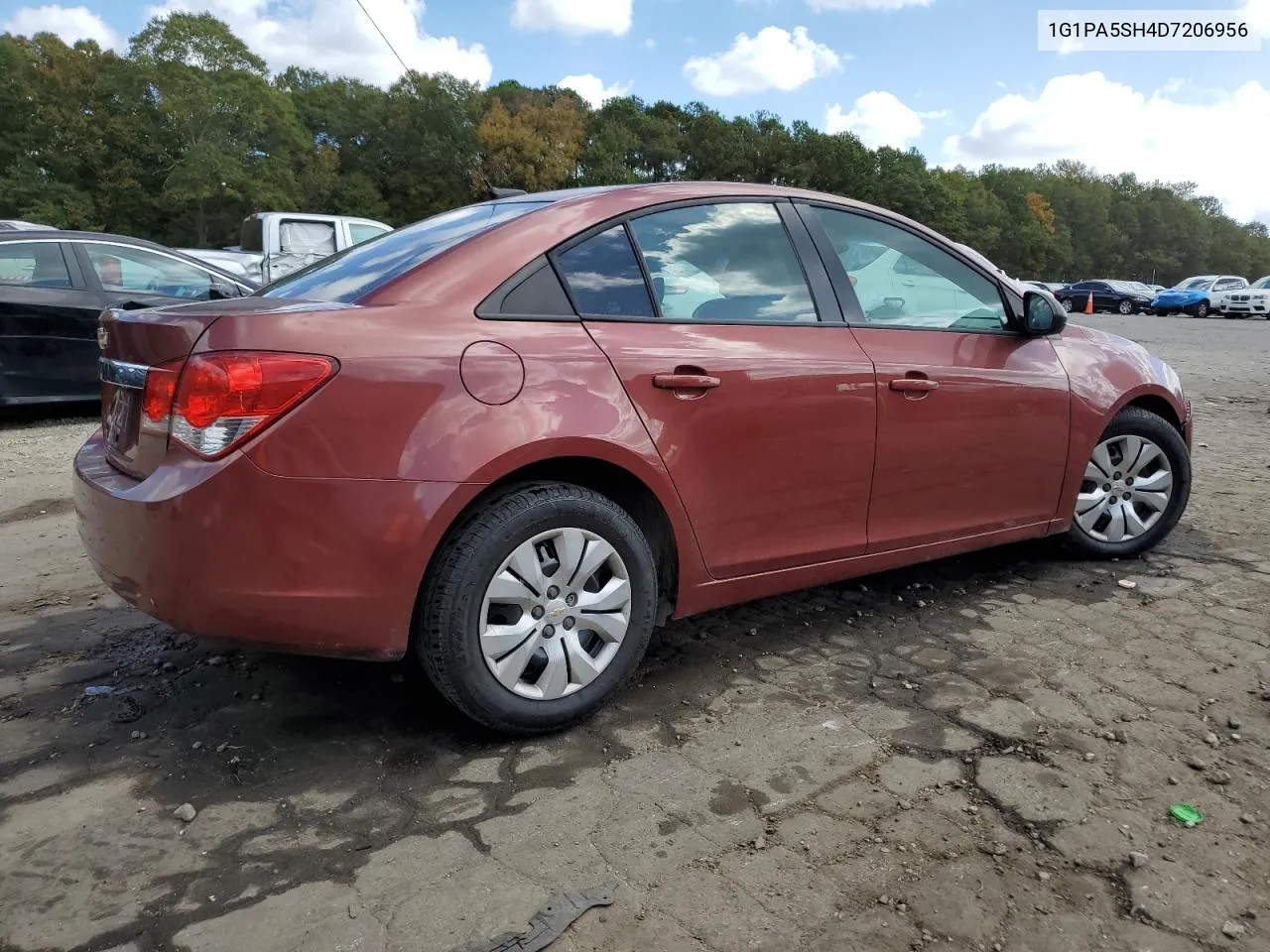 2013 Chevrolet Cruze Ls VIN: 1G1PA5SH4D7206956 Lot: 78462894