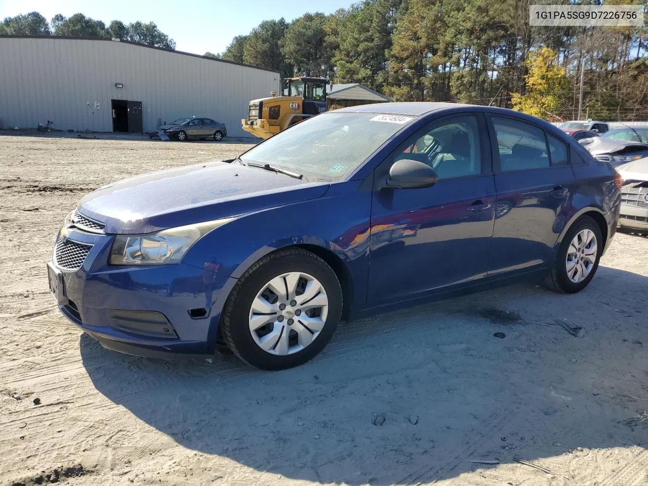 2013 Chevrolet Cruze Ls VIN: 1G1PA5SG9D7226756 Lot: 78824934