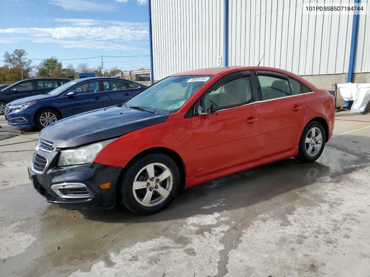 2013 Chevrolet Cruze Lt VIN: 1G1PD5SB5D7184744 Lot: 78828134