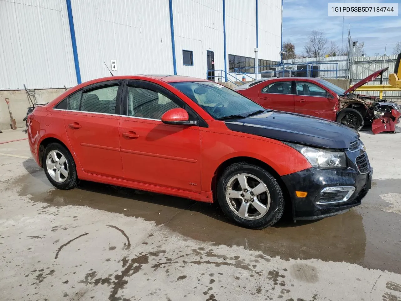 2013 Chevrolet Cruze Lt VIN: 1G1PD5SB5D7184744 Lot: 78828134