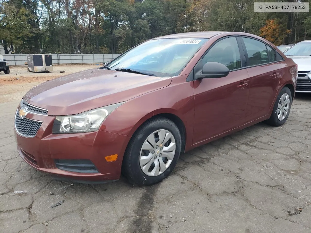 2013 Chevrolet Cruze Ls VIN: 1G1PA5SH4D7178253 Lot: 79404624