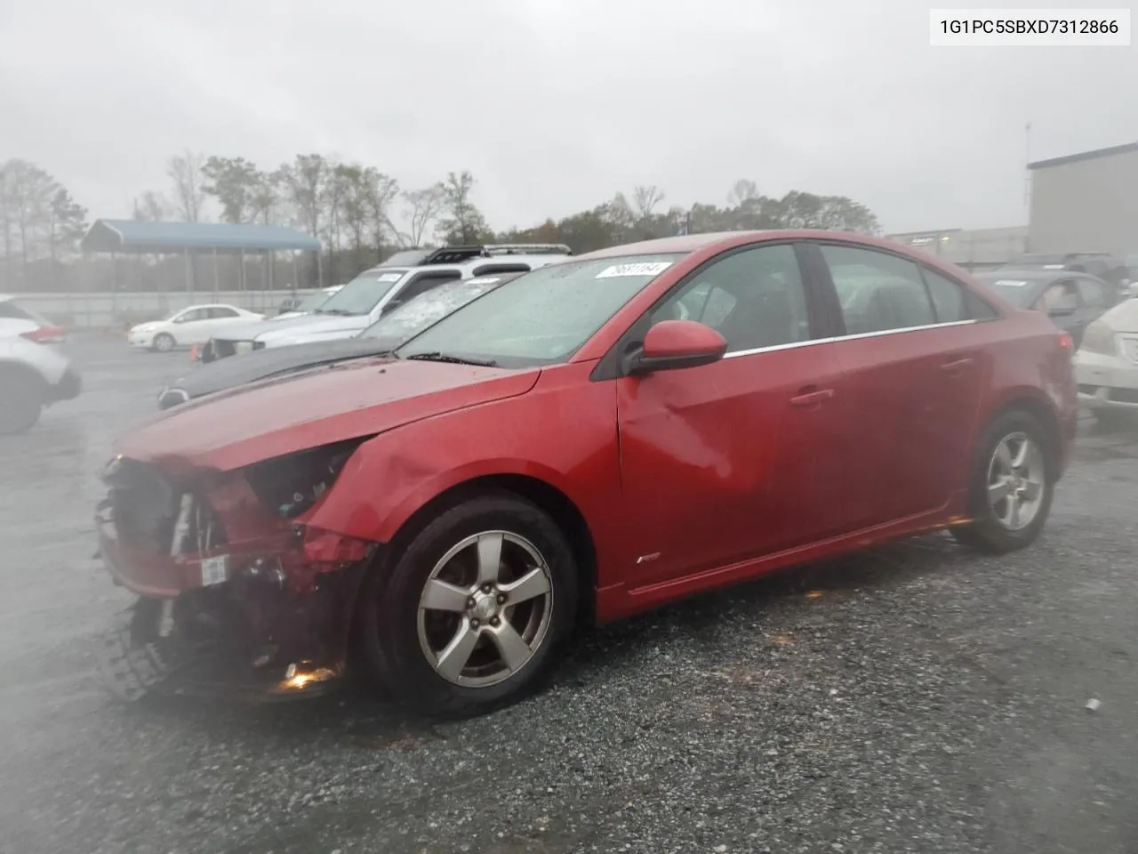 2013 Chevrolet Cruze Lt VIN: 1G1PC5SBXD7312866 Lot: 79691164