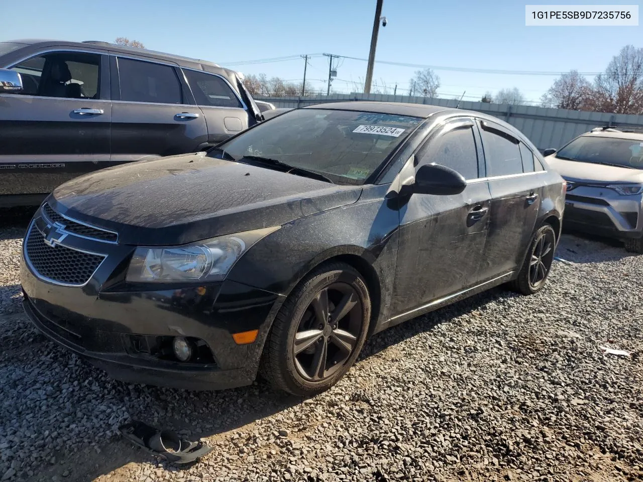 2013 Chevrolet Cruze Lt VIN: 1G1PE5SB9D7235756 Lot: 79973524