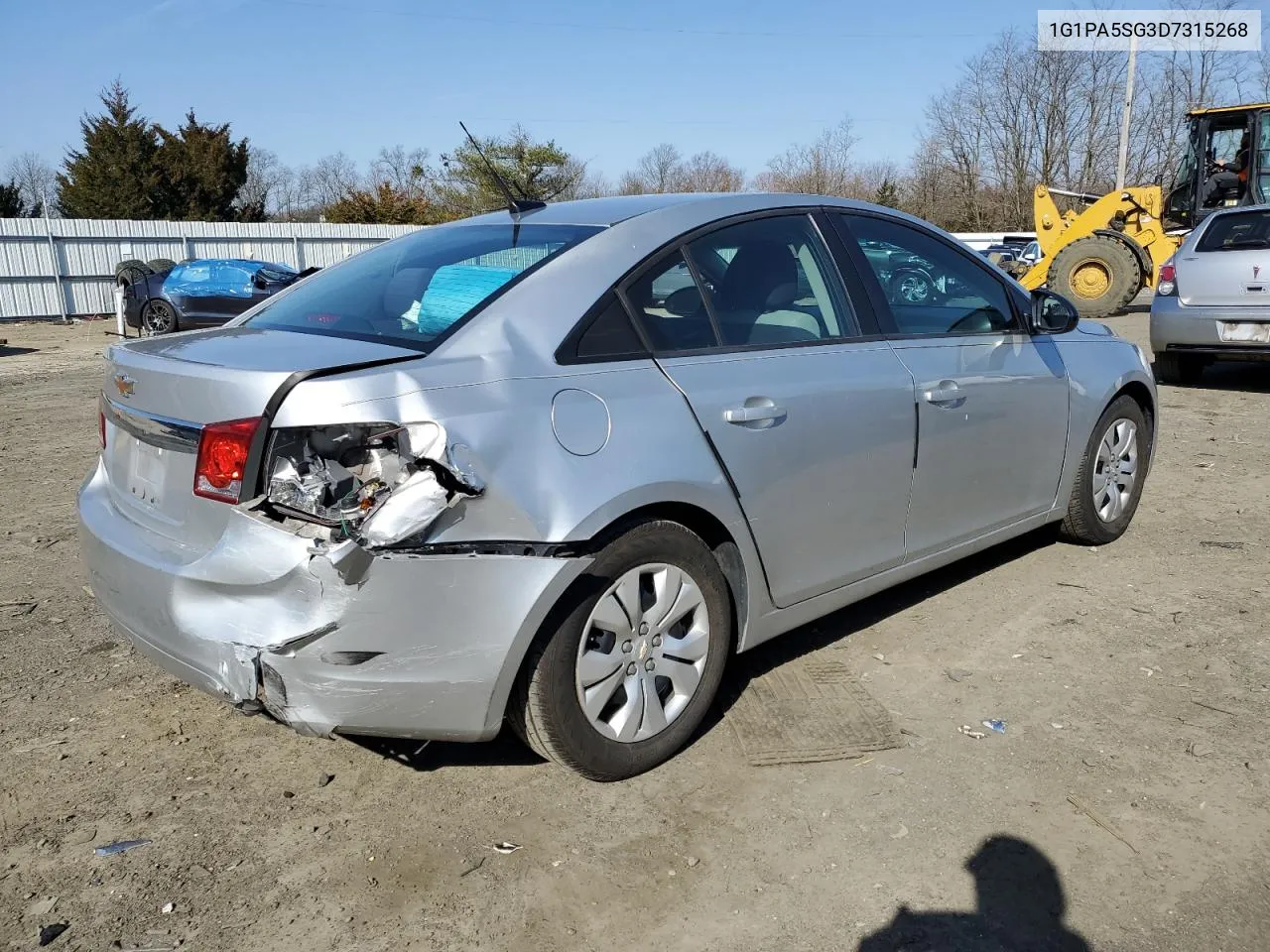 2013 Chevrolet Cruze Ls VIN: 1G1PA5SG3D7315268 Lot: 80123414