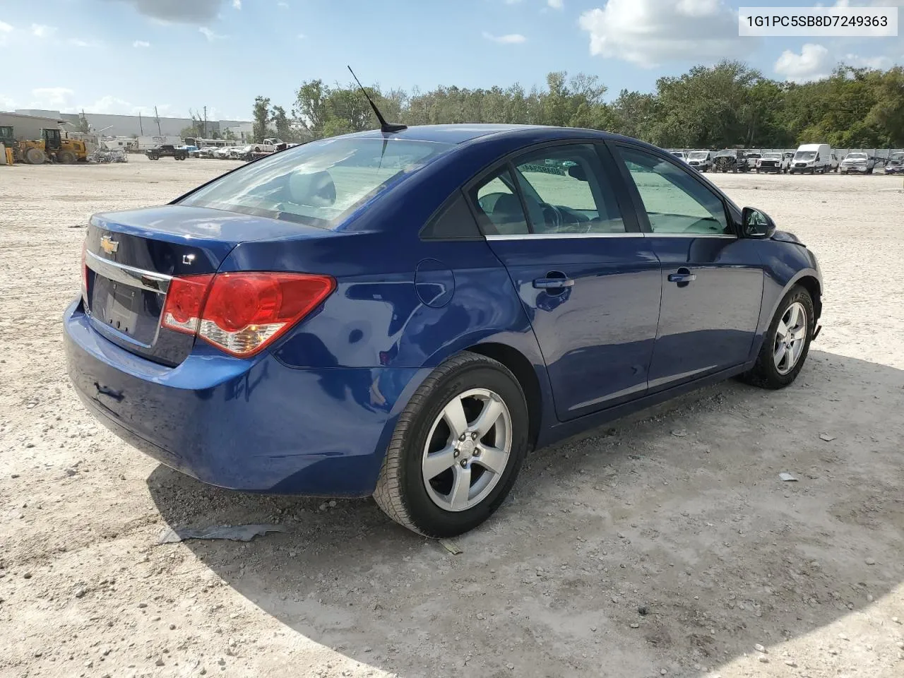 2013 Chevrolet Cruze Lt VIN: 1G1PC5SB8D7249363 Lot: 80492344