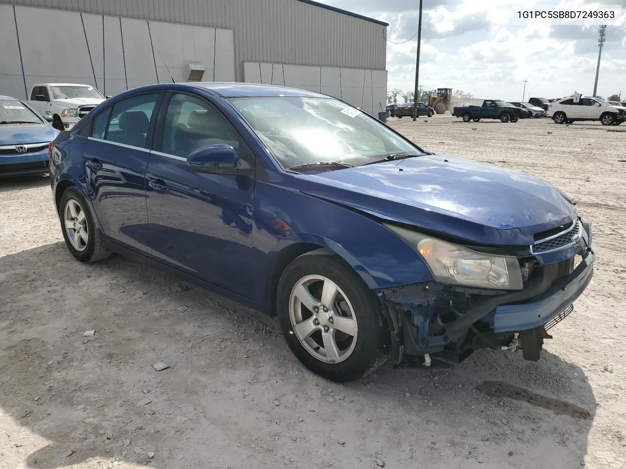 2013 Chevrolet Cruze Lt VIN: 1G1PC5SB8D7249363 Lot: 80492344