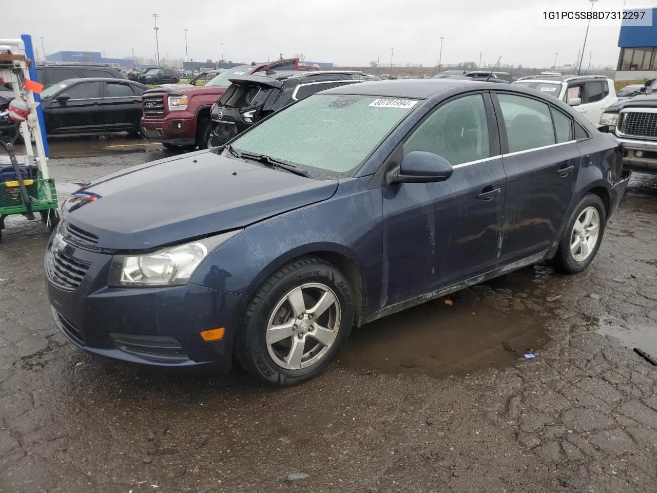 2013 Chevrolet Cruze Lt VIN: 1G1PC5SB8D7312297 Lot: 80781994