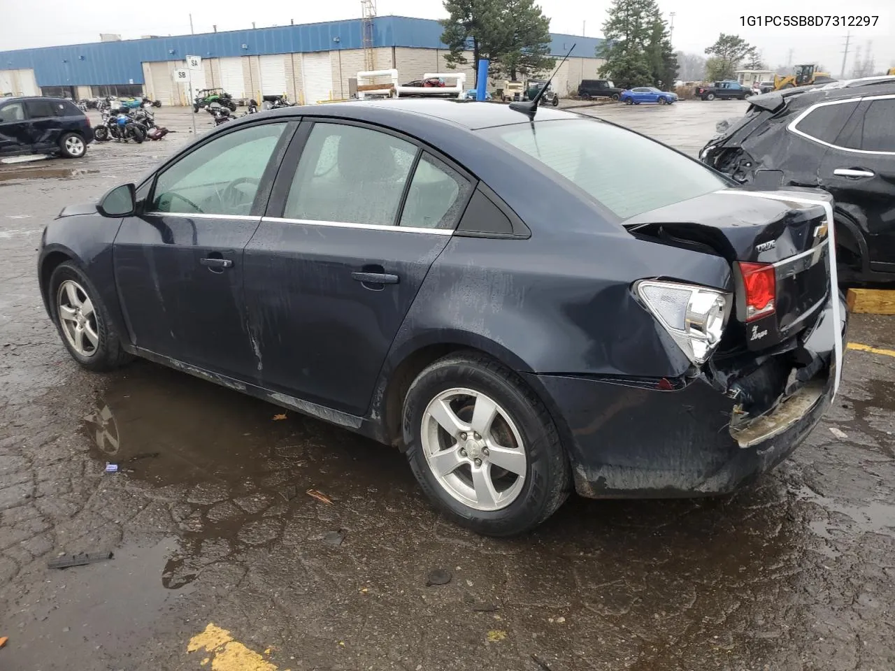 2013 Chevrolet Cruze Lt VIN: 1G1PC5SB8D7312297 Lot: 80781994