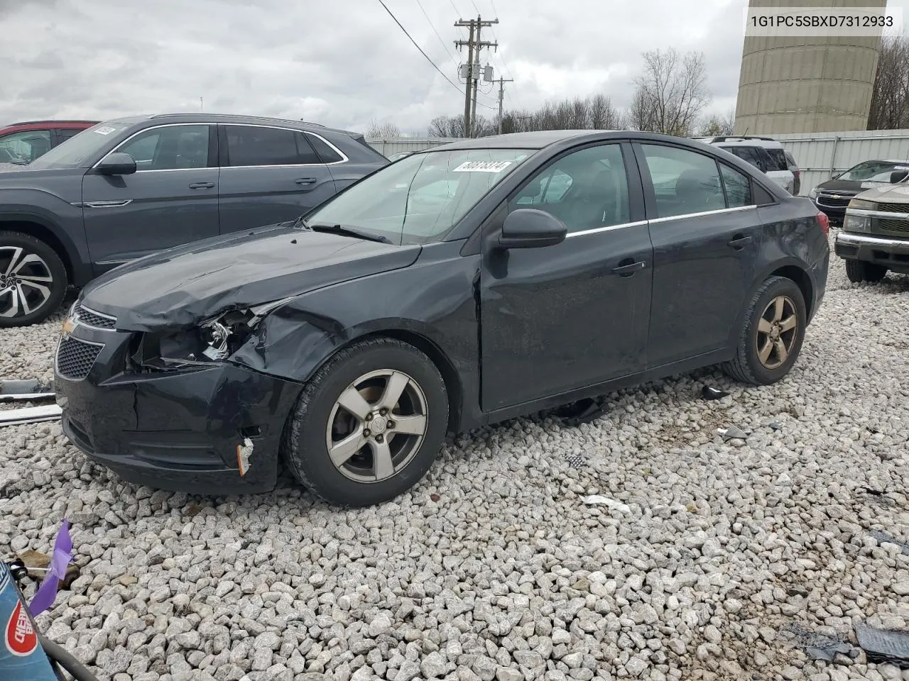 2013 Chevrolet Cruze Lt VIN: 1G1PC5SBXD7312933 Lot: 80878374