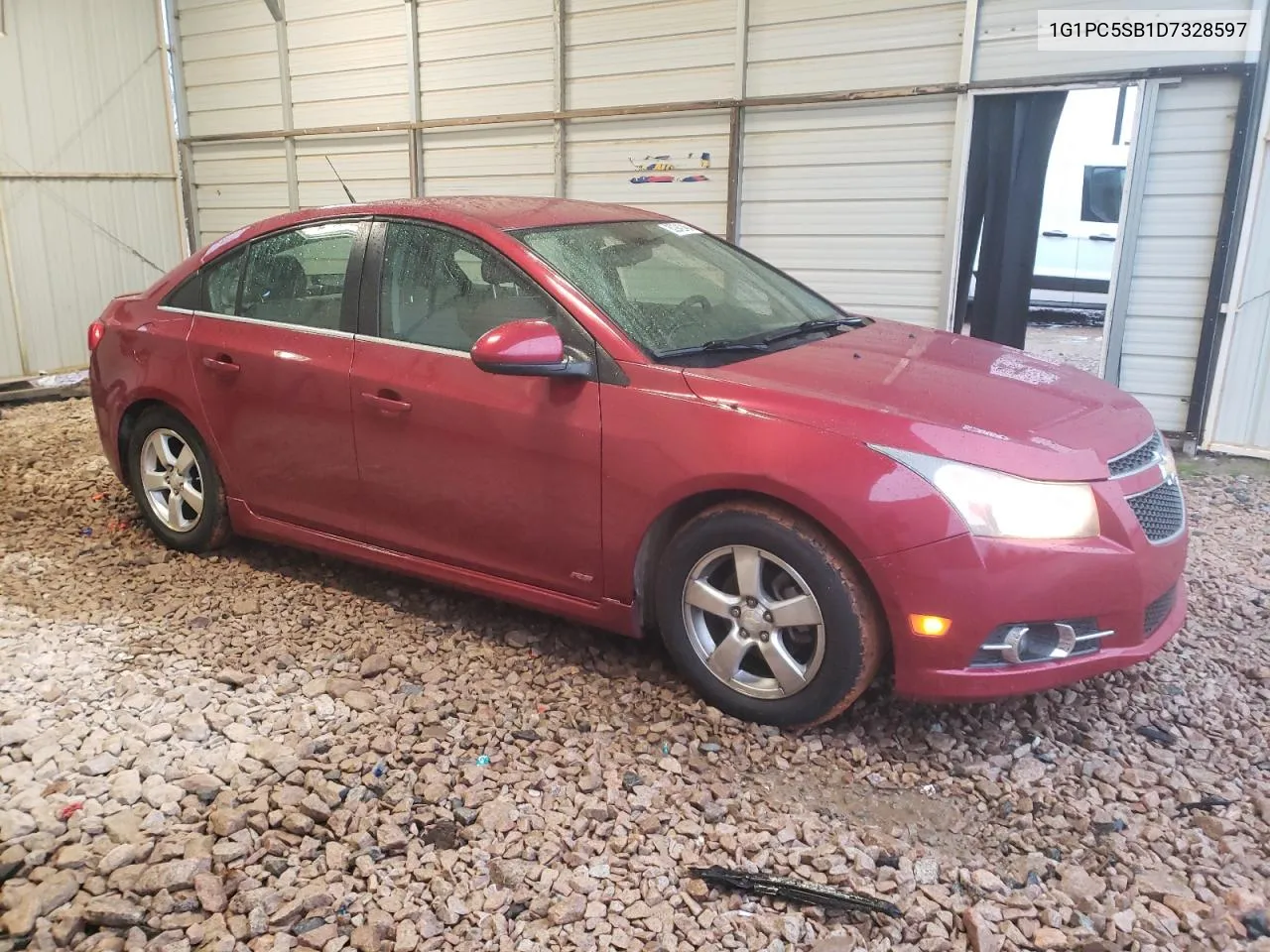 2013 Chevrolet Cruze Lt VIN: 1G1PC5SB1D7328597 Lot: 80942464