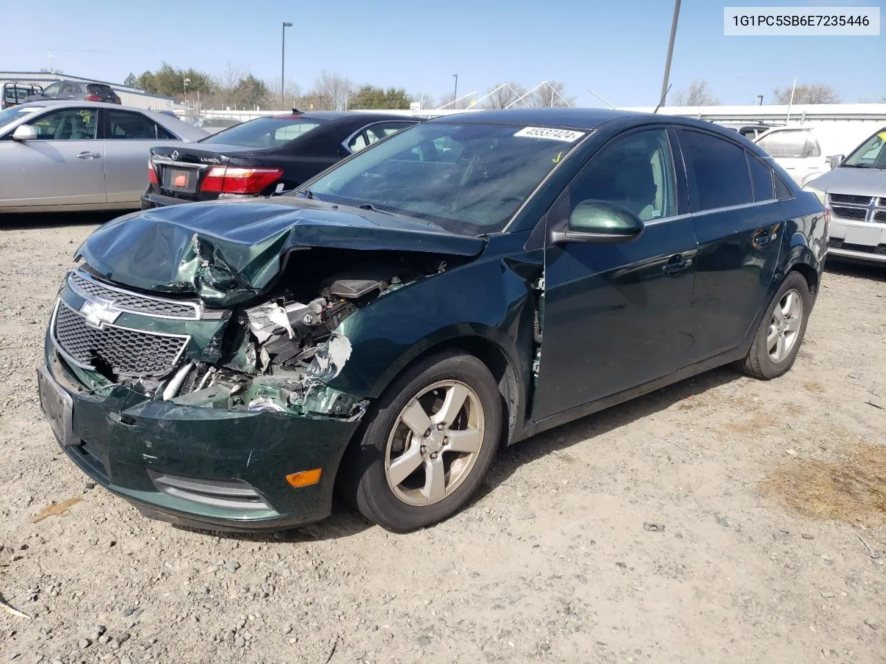 2014 Chevrolet Cruze Lt VIN: 1G1PC5SB6E7235446 Lot: 45537424