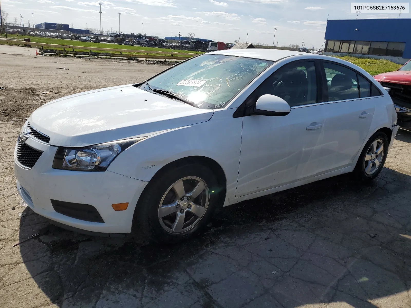 2014 Chevrolet Cruze Lt VIN: 1G1PC5SB2E7163676 Lot: 51795274