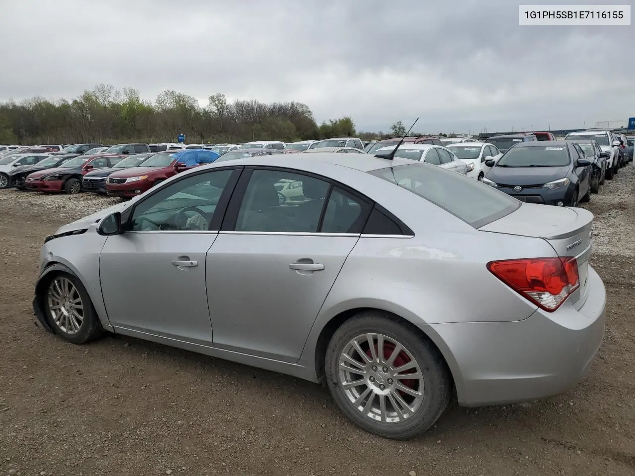 2014 Chevrolet Cruze Eco VIN: 1G1PH5SB1E7116155 Lot: 52147304