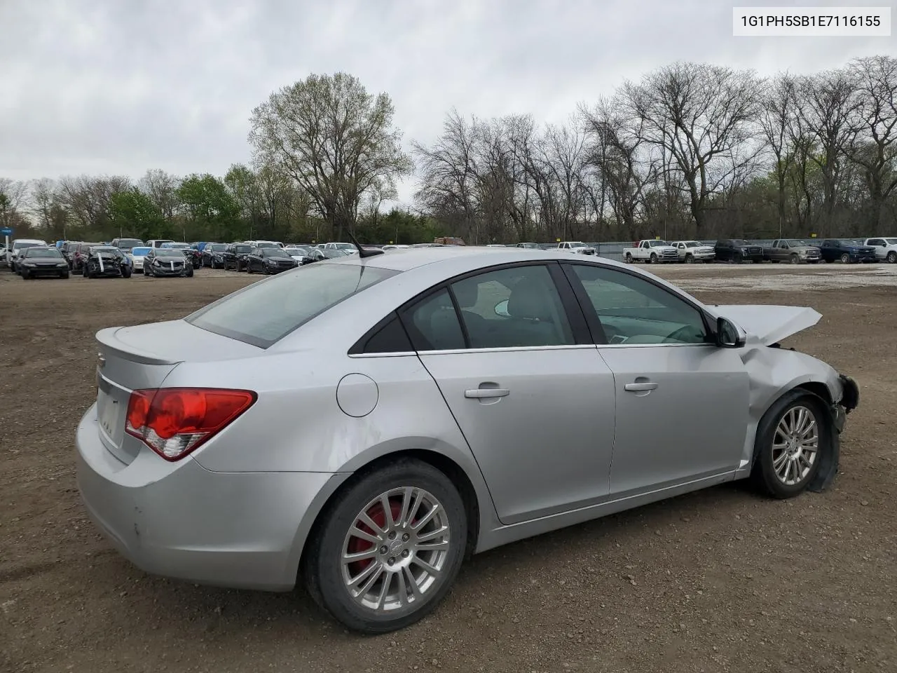 2014 Chevrolet Cruze Eco VIN: 1G1PH5SB1E7116155 Lot: 52147304