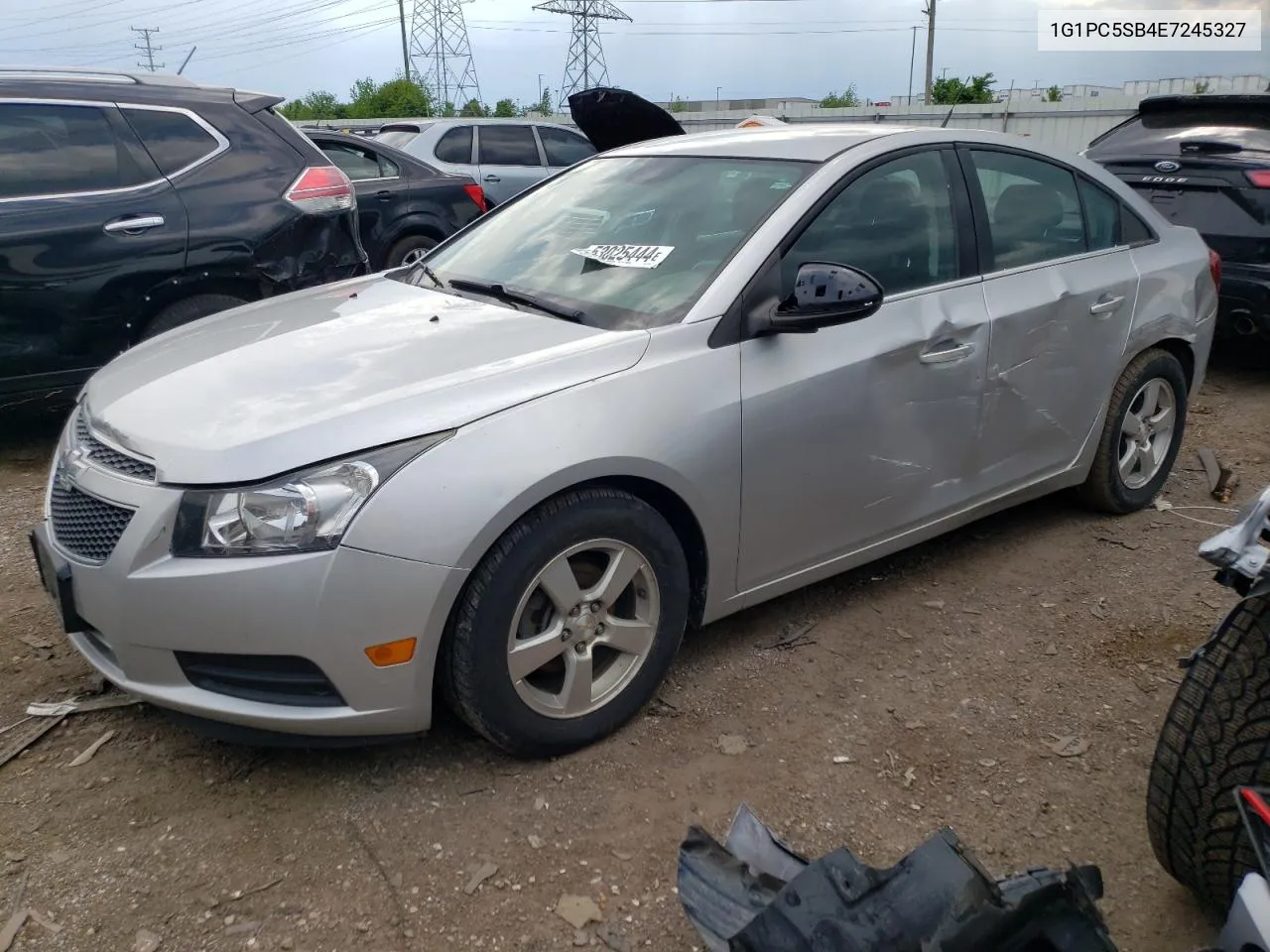 2014 Chevrolet Cruze Lt VIN: 1G1PC5SB4E7245327 Lot: 53025444