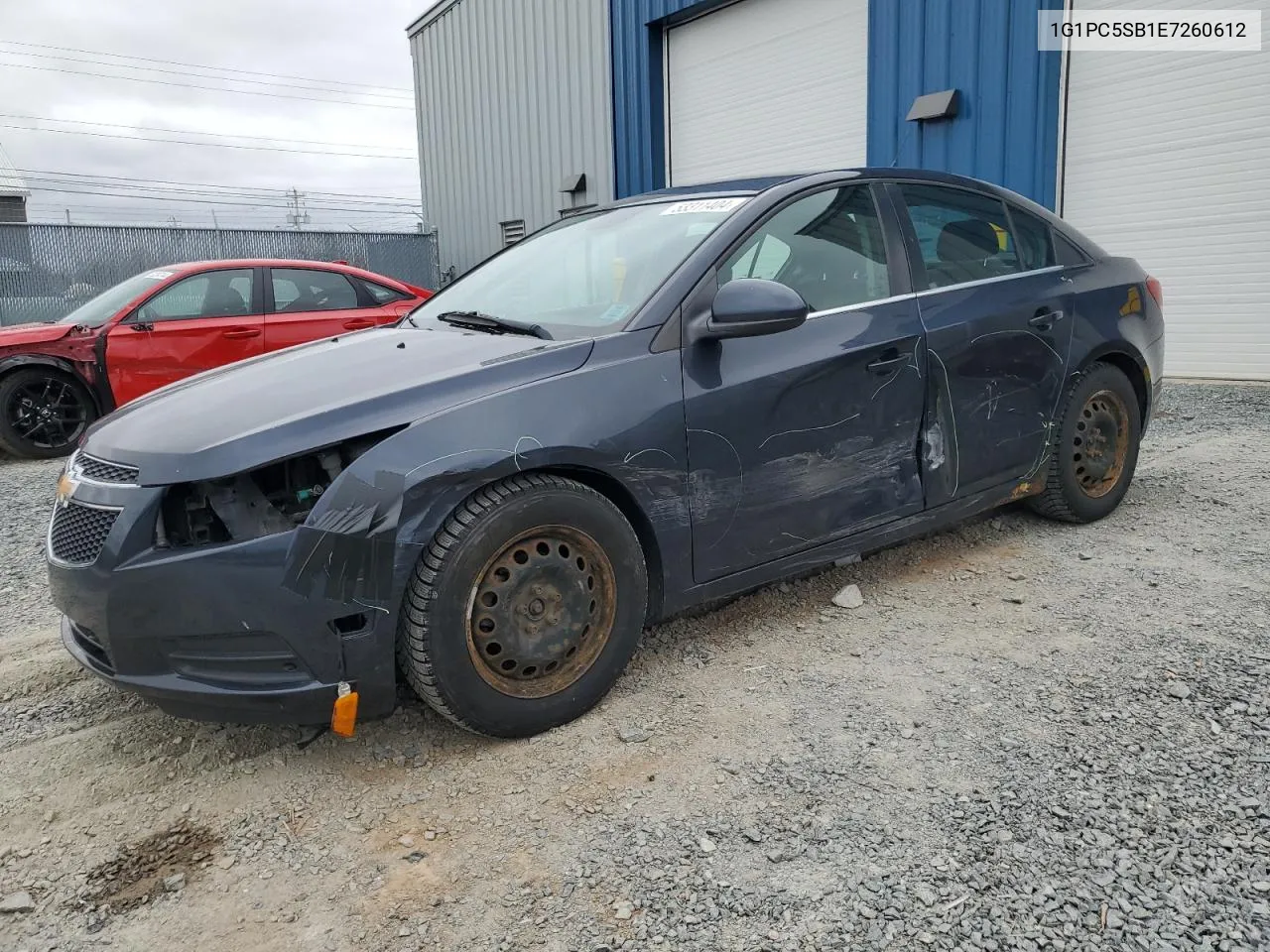 2014 Chevrolet Cruze Lt VIN: 1G1PC5SB1E7260612 Lot: 53311404