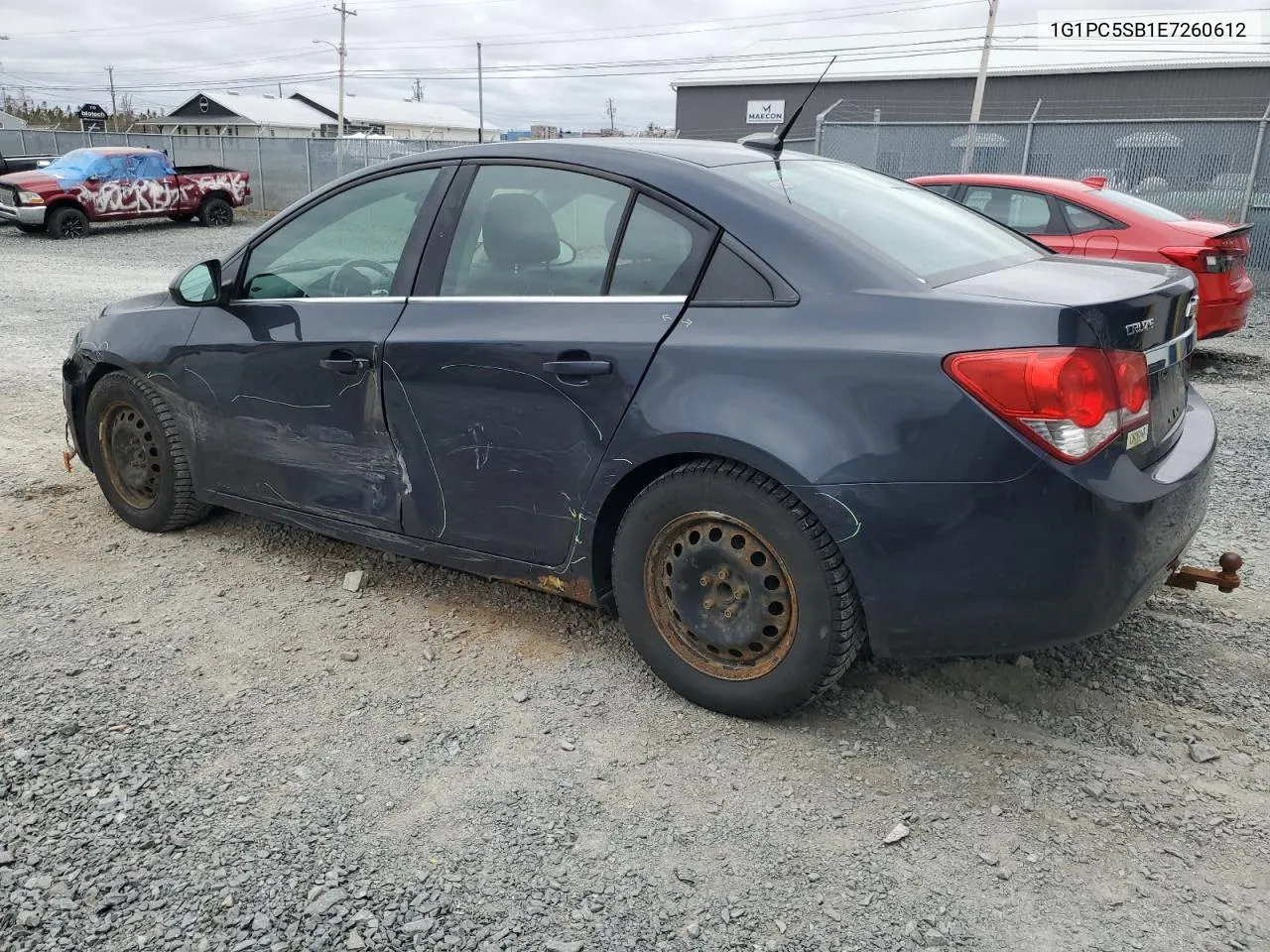 2014 Chevrolet Cruze Lt VIN: 1G1PC5SB1E7260612 Lot: 53311404