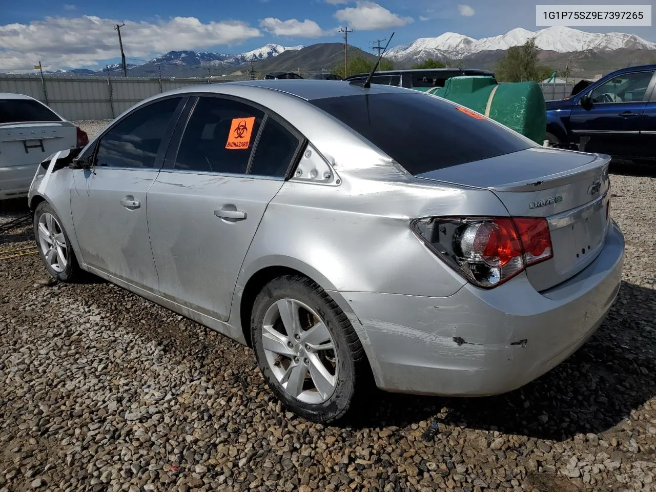 2014 Chevrolet Cruze VIN: 1G1P75SZ9E7397265 Lot: 53771164