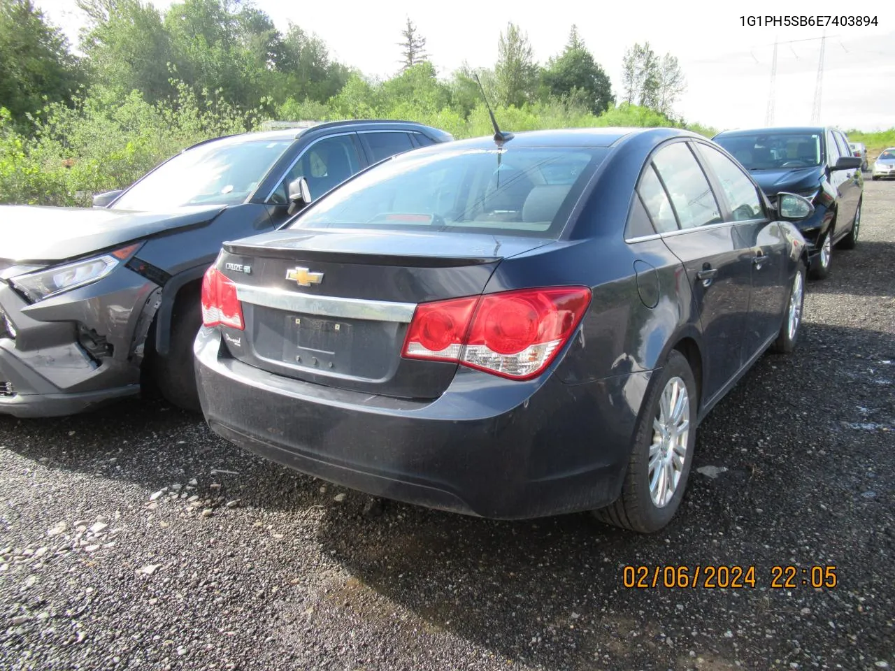 2014 Chevrolet Cruze Eco VIN: 1G1PH5SB6E7403894 Lot: 55198084