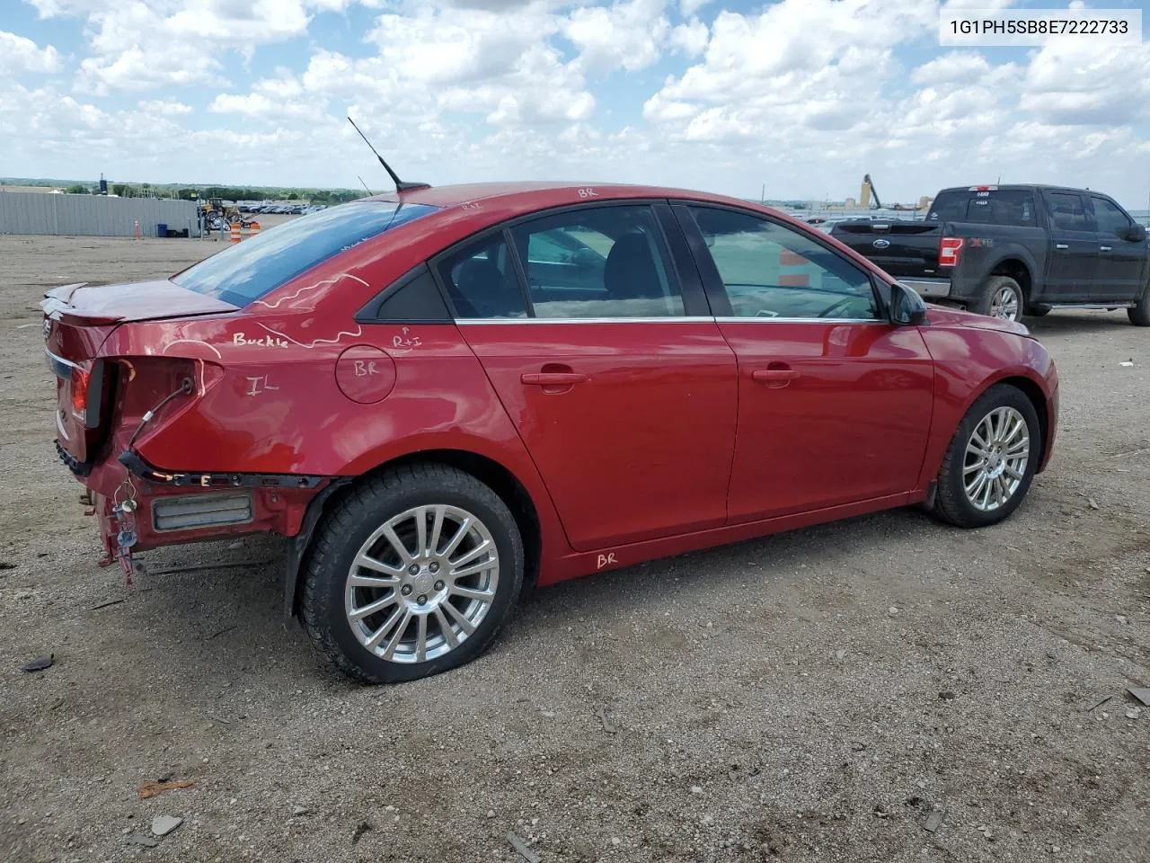 2014 Chevrolet Cruze Eco VIN: 1G1PH5SB8E7222733 Lot: 55548284