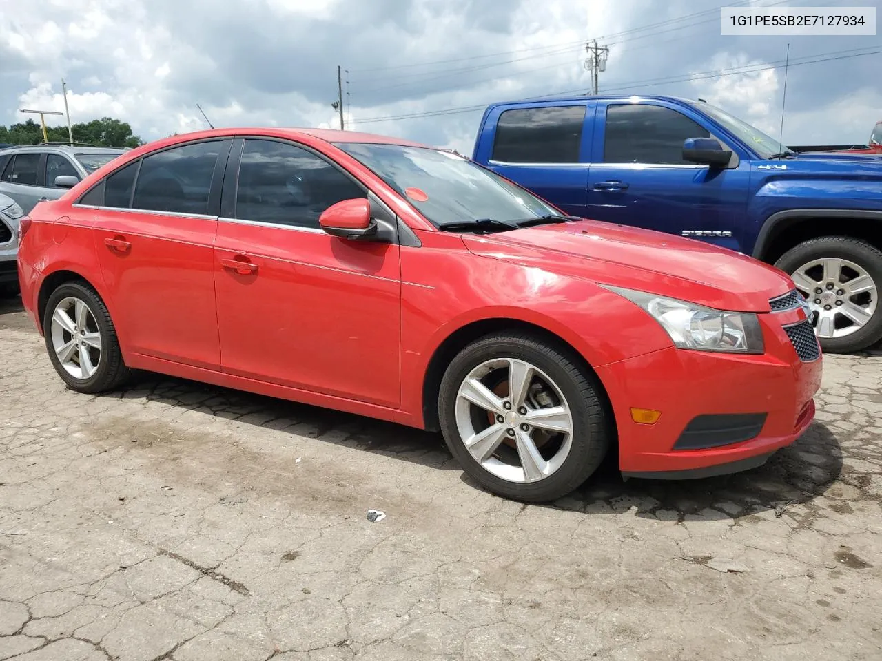 2014 Chevrolet Cruze Lt VIN: 1G1PE5SB2E7127934 Lot: 56220724