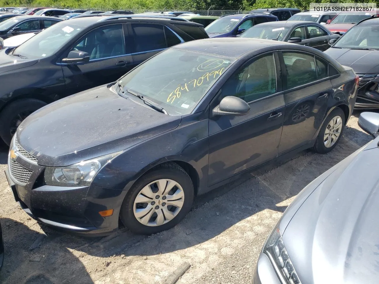 2014 Chevrolet Cruze Ls VIN: 1G1PA5SH2E7182867 Lot: 58470994