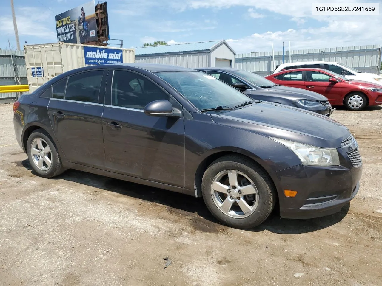 2014 Chevrolet Cruze Lt VIN: 1G1PD5SB2E7241659 Lot: 59226424